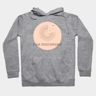 Affirmation Collection - I Am Unstoppable (Orange) Hoodie